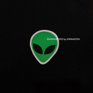 ALIEN👽 外星人貼紙 宇宙人 原宿滑板搞怪