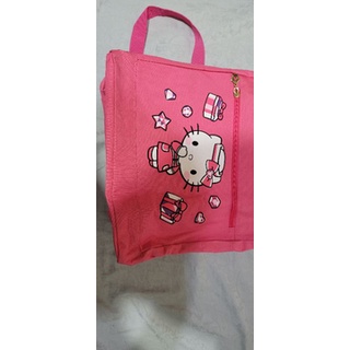Hello Kitty 後背包，兒童背包, 幼稚園書包，兩側無水壺袋