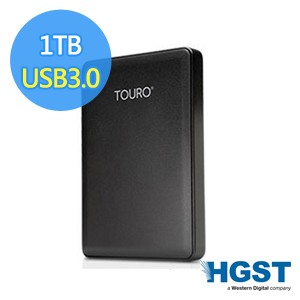 (最後1個，限時下殺!!!) HGST Touro 1TB 1T USB3.0 2.5吋 行動硬碟 外接硬碟