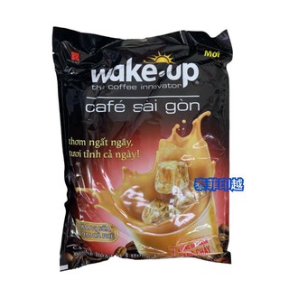{泰菲印越} 越南 WAKE UP 西貢 三合一咖啡 24入