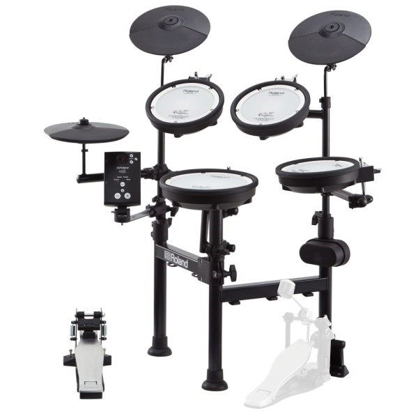 【傑夫樂器】 電子鼓 Roland TD-1KPX2 V-Drums 網狀擊面 TD1KPX2 爵士鼓 可折疊 優異攜帶