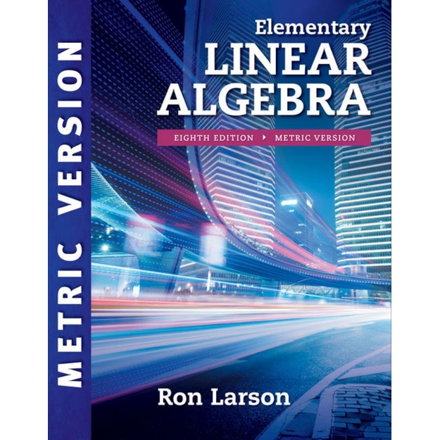 【二手線代8成新】Elementary Linear Algebra 8E LARSON | 9781337556217