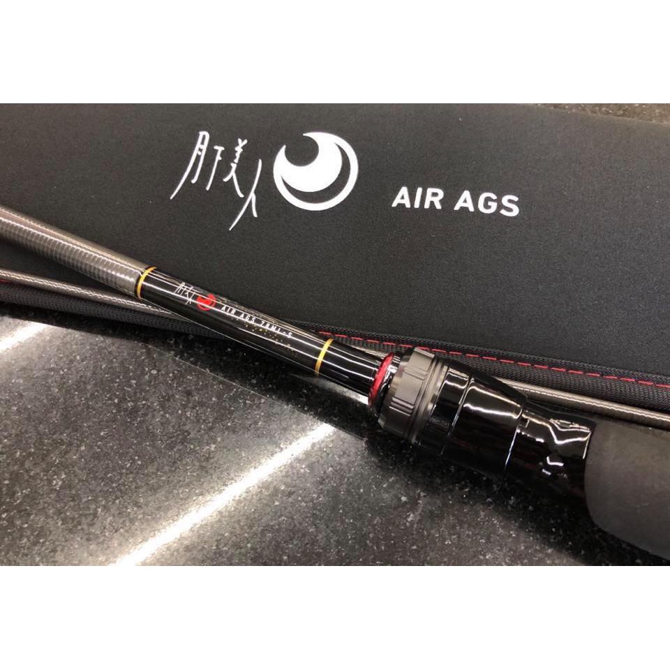 免運 公司貨有免責書daiwa 月下美人air Ags 根魚竿路亞微物底棲黑鯛路亞竿大根微根假餌