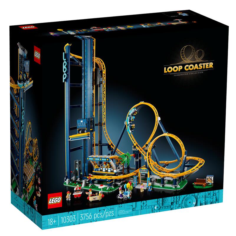 【超萌行銷】現貨買1送1 LEGO ICONS 樂高 10303 環形雲霄飛車 Loop Coaster 3756PCS