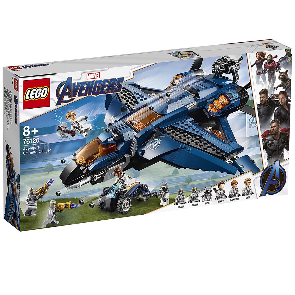 盒組 LEGO 76126	 Avengers Ultimate Quinjet 現貨不用等