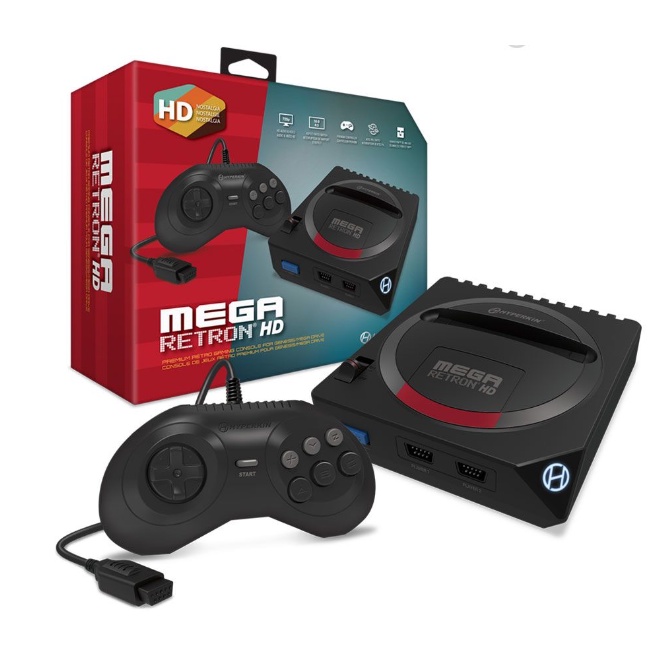 美國Hyperkin《MEGA DRIVE》世嘉五代HDMI相容機 開箱新品