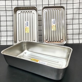 台灣製造 蝴蝶牌 304不銹鋼波浪烤盤 烤盤 盤子