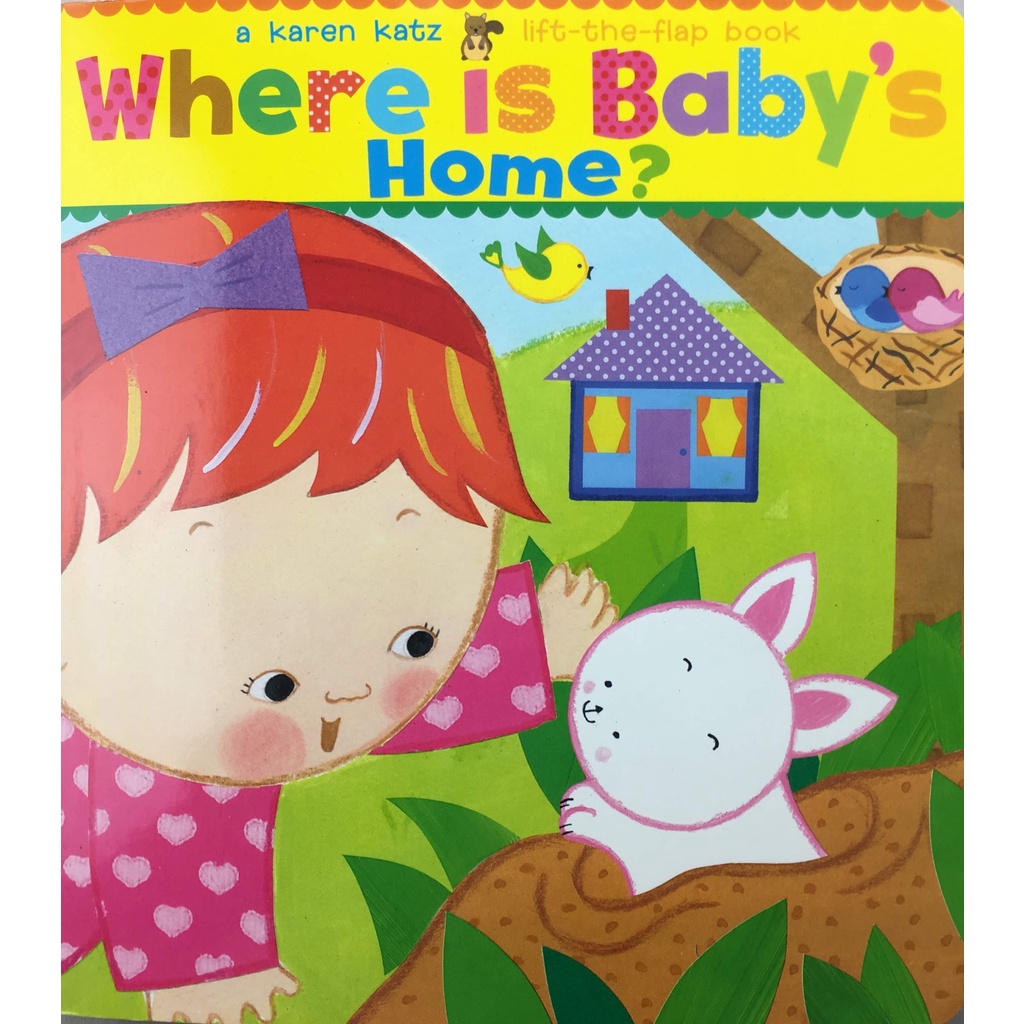 【全新折扣-硬頁翻翻書】Where Is Baby's Home?-Karen Katz (-WIBH-)