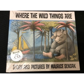 羊耳朵書店*大師繪本/Where The Wild Things Are (Book and CD) 《野獸國》書＋CD