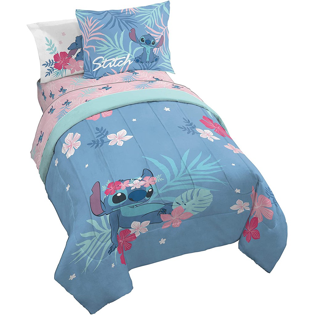 👍正版空運👍👍正版空運👍美國迪士尼 Lilo &amp; Stitch 史迪奇 棉被 枕頭套 床單 床罩 床組 雙人 床包 單人