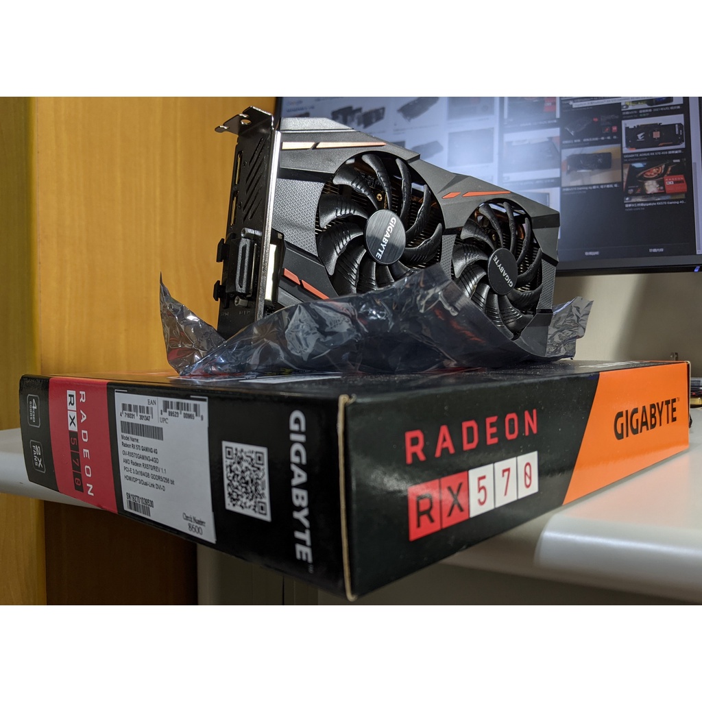 技嘉 RX570 gaming 4g 保內至10月中旬