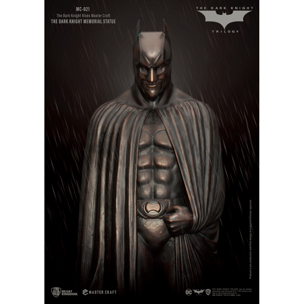 完售ˍMC-021 黑暗騎士：黎明昇起 極匠系列 黑暗騎士紀念雕像