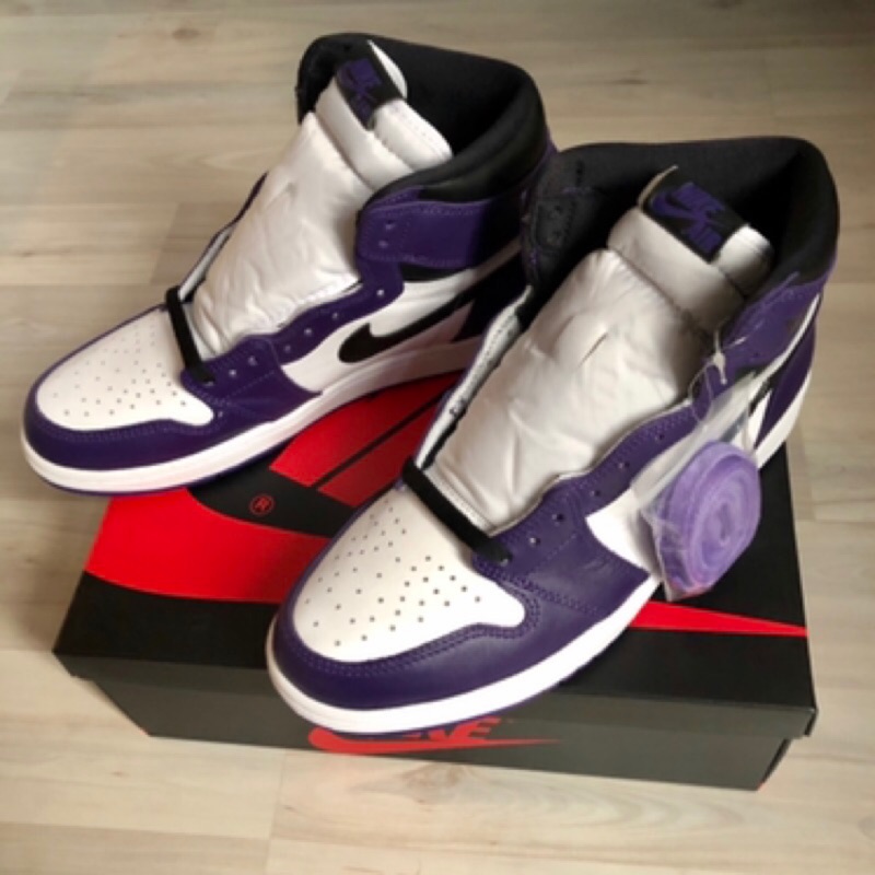 jordan high og court purple