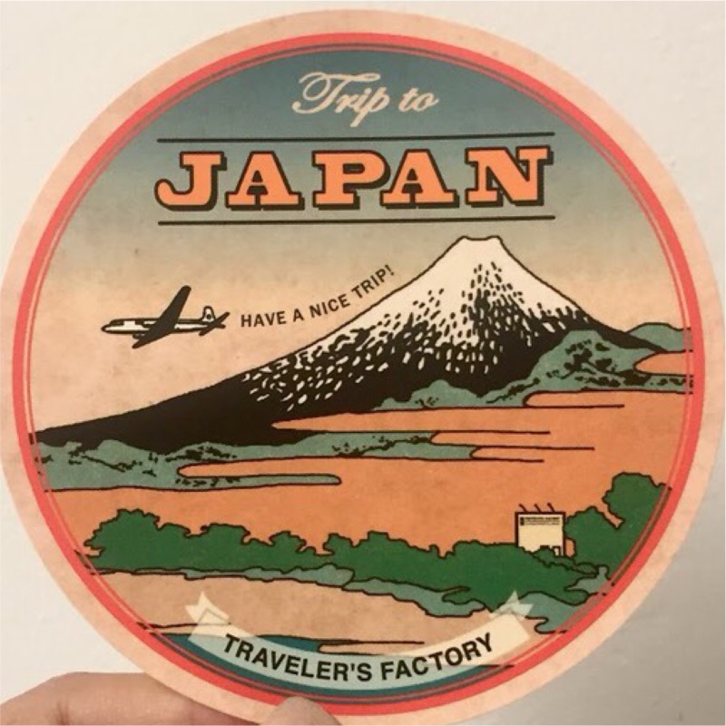 Tn 成田空港限定貼紙traveler S Factory Airport Limited Items 蝦皮購物
