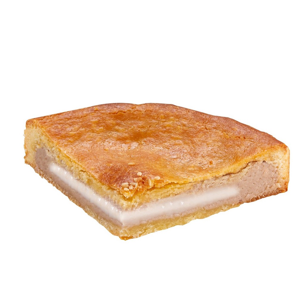 【明香珍】芋頭乳酪餅 10兩 375公克/片(蛋奶素)-大甲50年老店