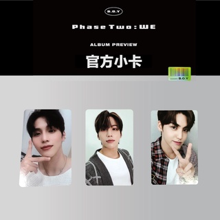 微音樂💃現貨/售完為止 官方小卡 B.O.Y - PHASE TWO : WE