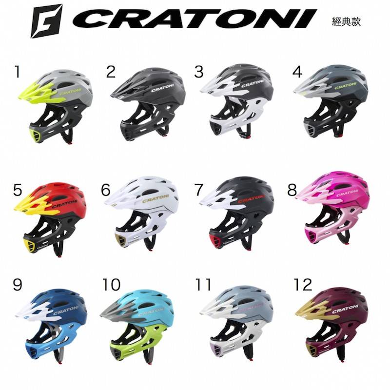 CRATONI 2023 全罩式安全帽 滑步車 適用