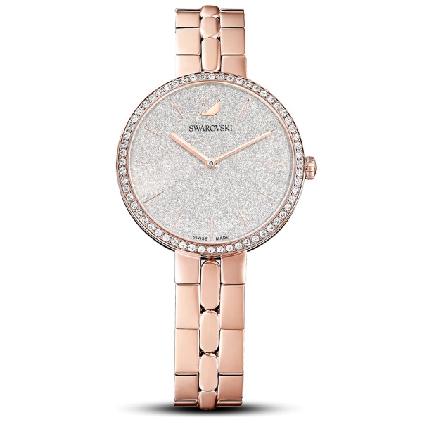 SWAROVSKI施華洛世奇 Cosmopolitan系列 5517803  玫瑰金色色調 氣質時尚腕錶 玫瑰金 32m