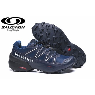 SALOMON 所羅門/所羅門速度交叉5戶外專業登山運動鞋藍色claro40-46