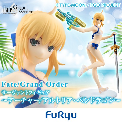 日版  FuRyu  Fate FGO Saber 阿爾托莉亞 賽巴 泳裝 全新