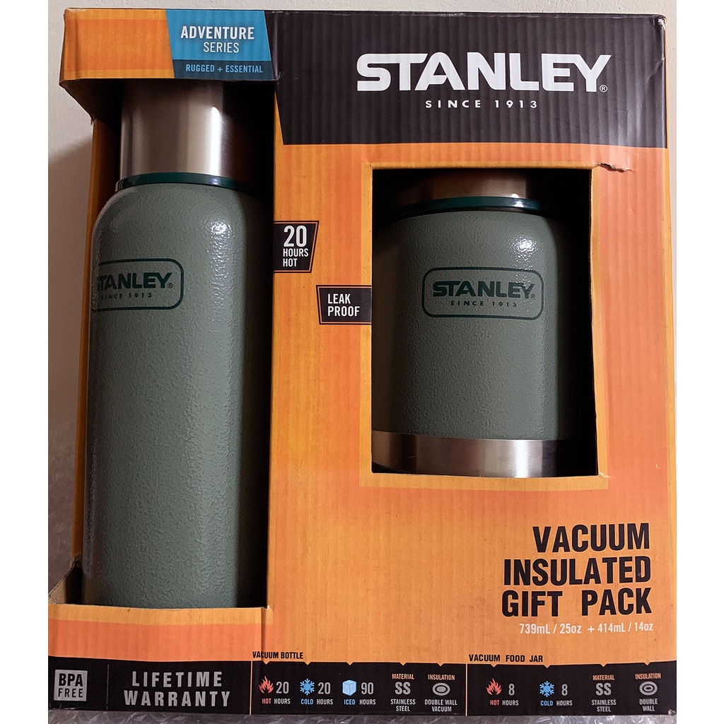 Stanley 不鏽鋼真空保溫瓶燜燒鍋(日常出帶與露營必備好物)-全新品
