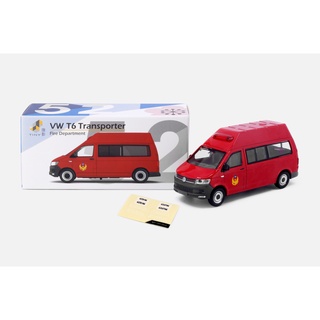 [玩三工作室] Tiny 微影 臺灣 TW52 合金模型車 福斯 T6 Transporter 高頂消防指揮車