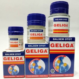 印尼 鷹標 GELIGA 酸痛膏 BALSEM OTOT 肌肉酸痛膏，熱身按摩刮痧，舒解身體不適，工作疲勞
