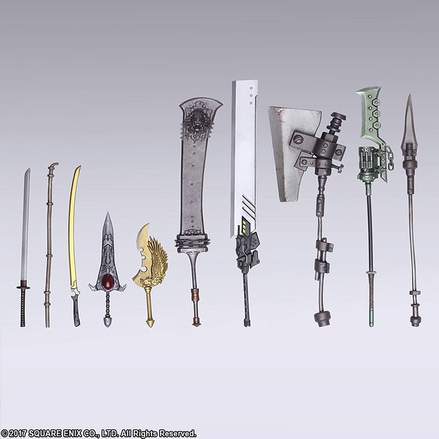 印象深刻的10 種武器登場 Bring Arts Nier Automata 尼爾 自動人形 武器收藏盒玩 蝦皮購物