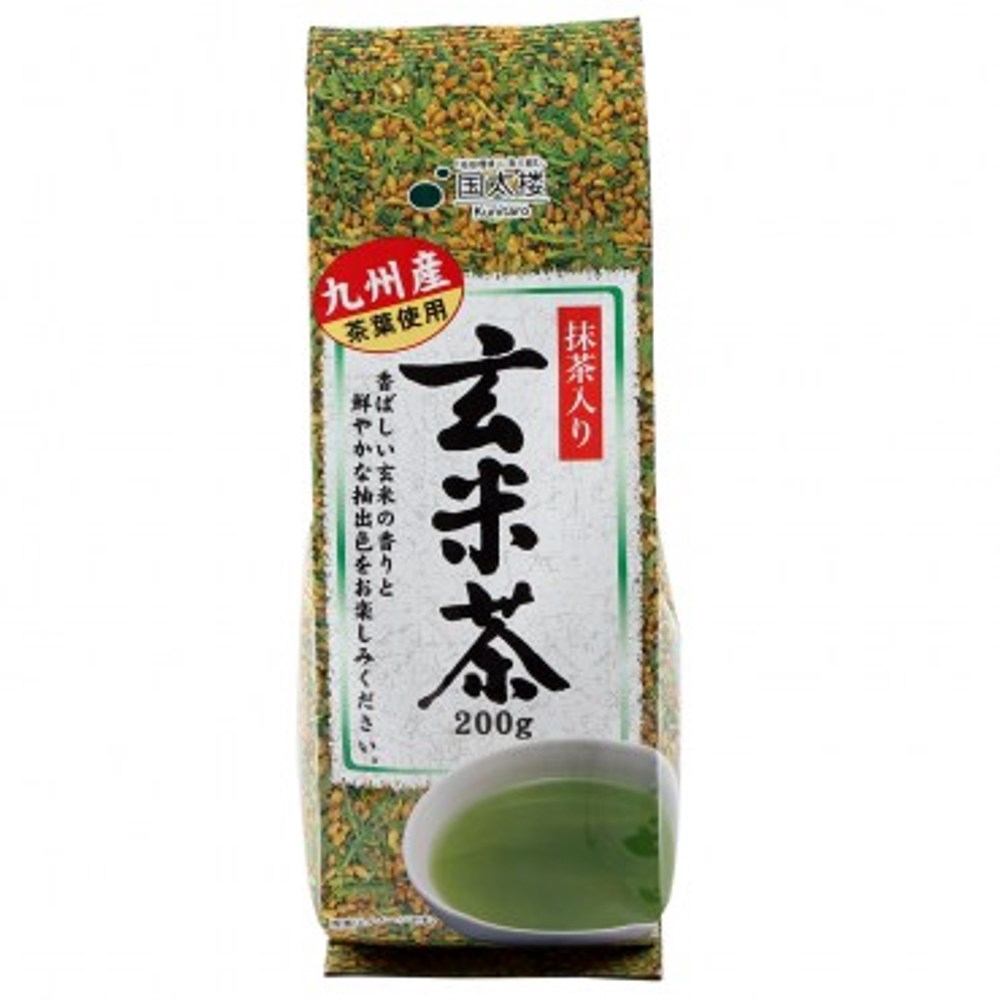 日本 國太樓 抹茶玄米茶 200g