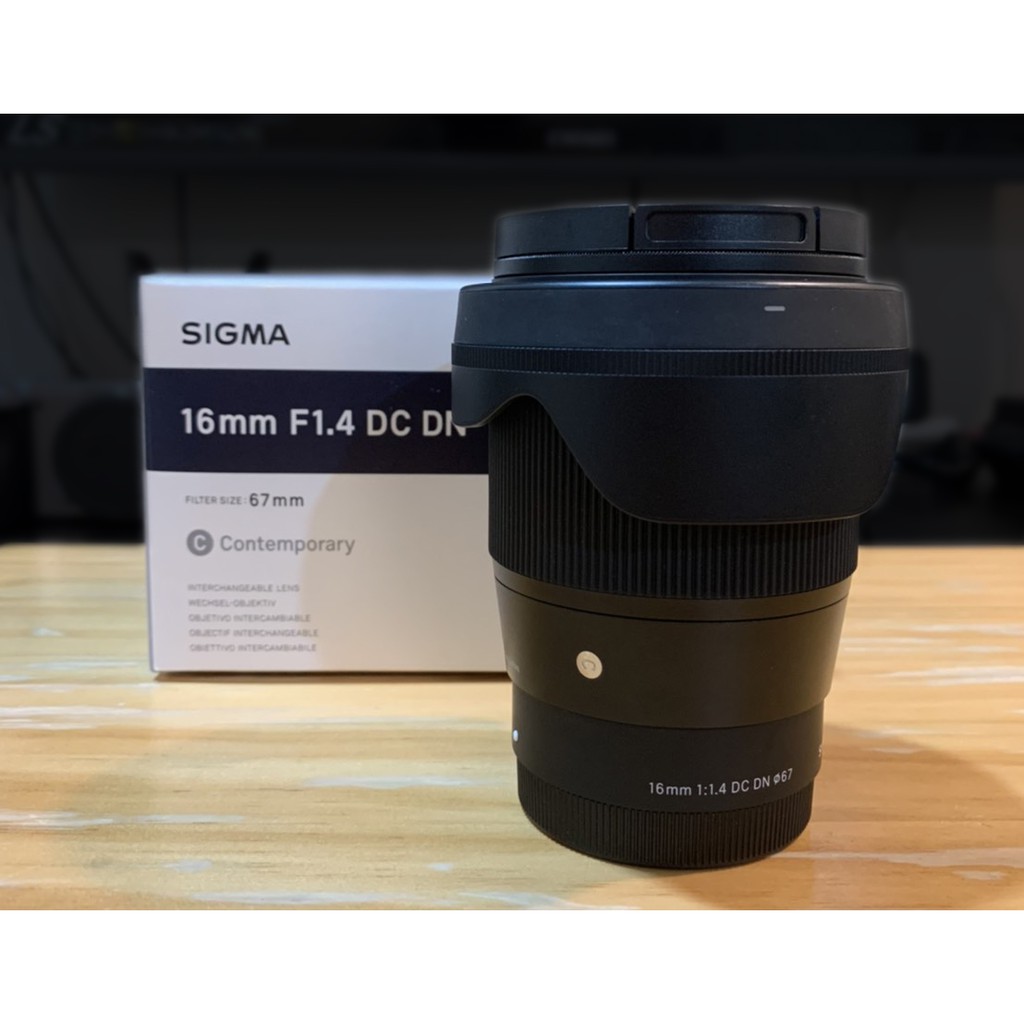 【二手】SIGMA 16mm F1.4 DC DN∣C FOR SONY 廣角大光圈鏡頭(恆伸公司貨)