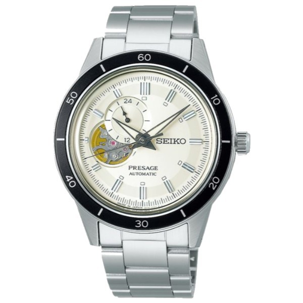 Seiko精工錶 4R39-00Z0S(SSA423J1)Presage紳士Style60’s機械腕錶/白面40.8mm