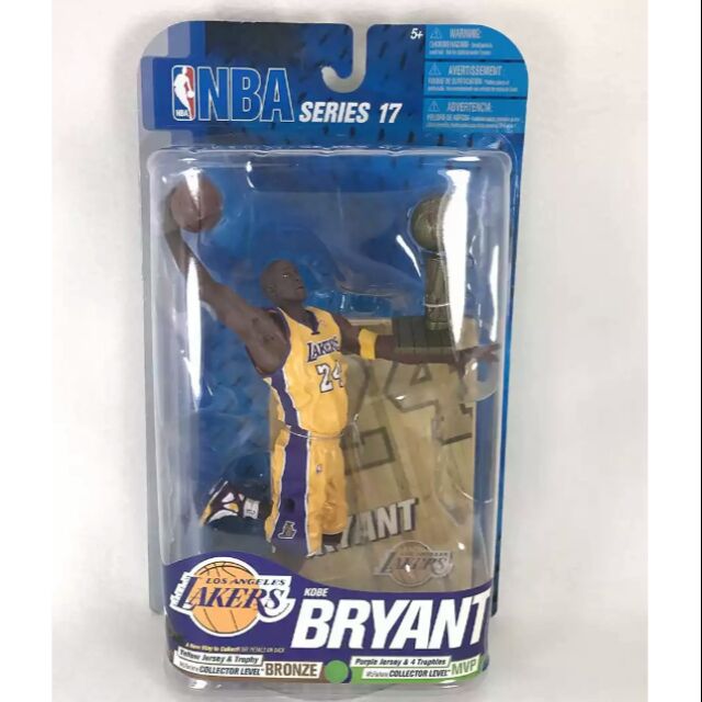 McFarlane 麥法蘭 NBA 17代 湖人隊老大 KOBE BRYANT 限量版公仔 單手灌籃