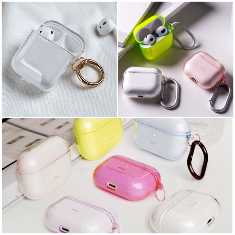 現貨 Elago 透明保護套 AirPods Pro case /airpods3 case 耳機殼 螢光色保護套