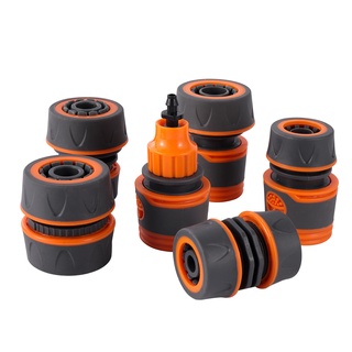 1 件快速接頭水管接頭 16/20mm 4/7mm 8/11mm 軟管快速接頭洗車軟管接頭花園灌溉