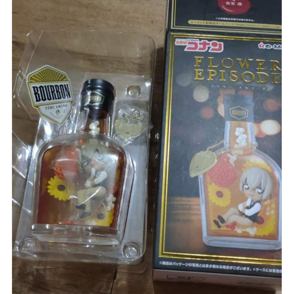【現貨】日版周邊 名偵探柯南 安室透  Re-ment 名偵探柯南 FLOWER EPISODE 香水瓶 平中造景
