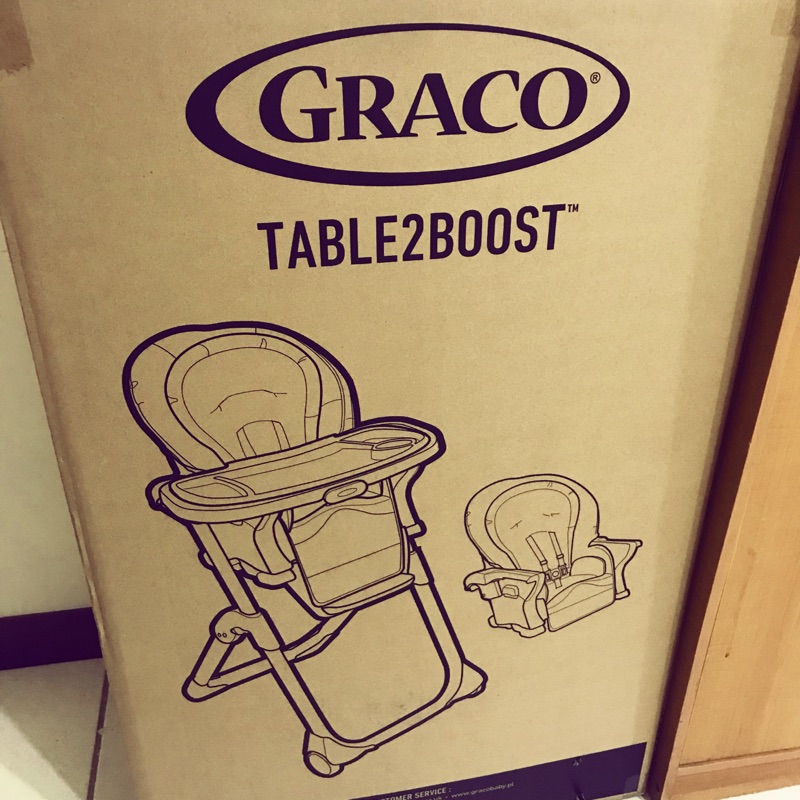 全新GRACO-成長型多用途餐椅 TABLE2BOOST™