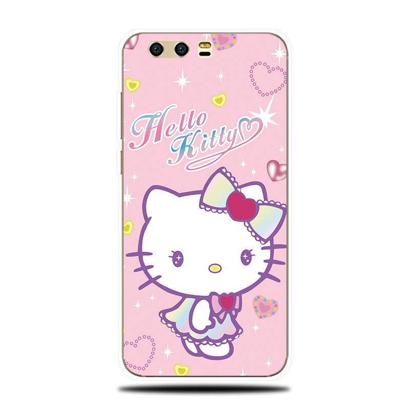 熱門 卡通華為huawei榮耀honor8 8lite 9 9lite 10 10lite軟透明防撞保護套手機殼kt貓 蝦皮購物