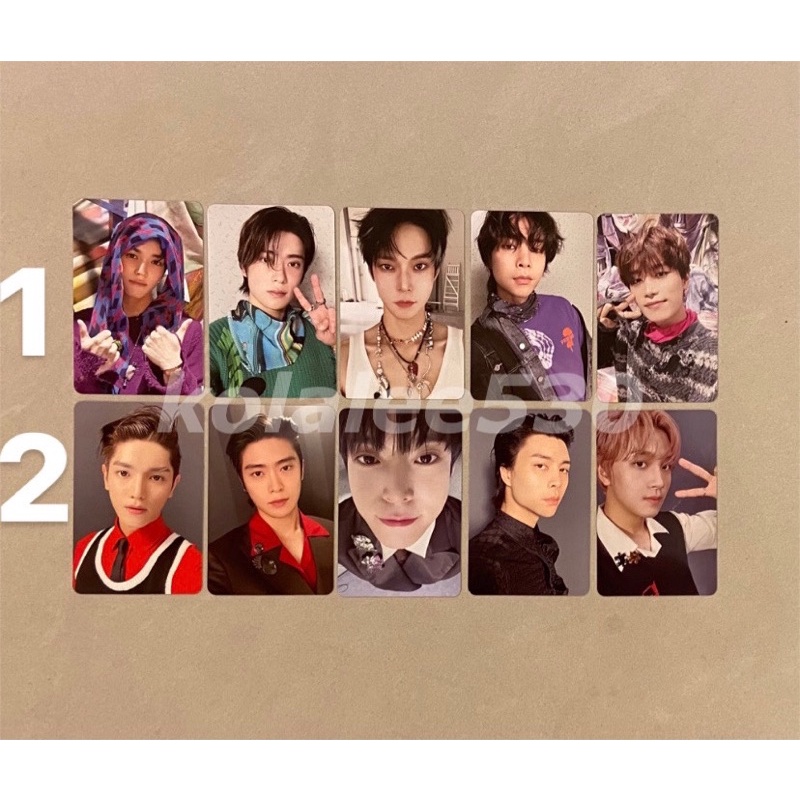 NCT127 正規三輯 改版 Favorite 小卡 泰容 在玹 道英 JOHNNY 泰一 楷燦