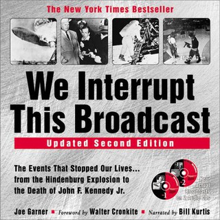 【吉兒圖書】精裝《We Interrupt This Broadcast+2CD》中斷廣播，敘述二十世紀震驚和可怕的事件