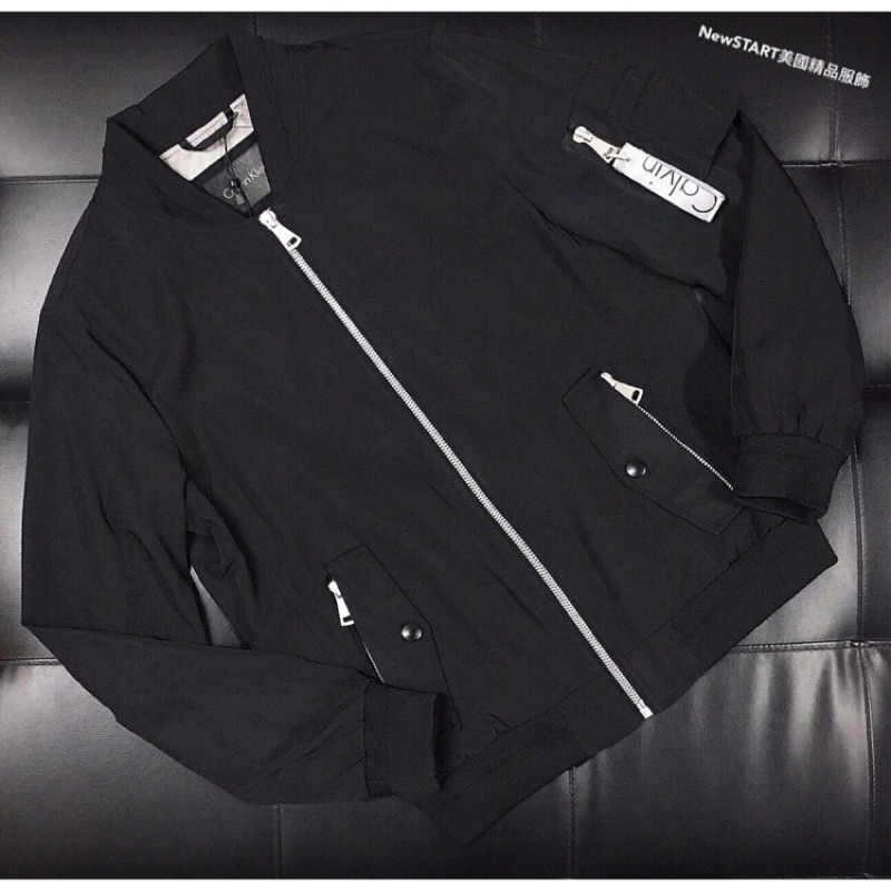 【New START精品服飾-員林】Calvin Klein CK 防風外套 MA1 少見 空軍外套 飛行夾克