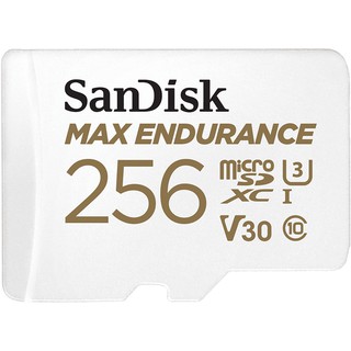 SanDisk 極致耐久度監控記憶卡 Max Endurance microSDXC記憶卡 256GB 公司貨