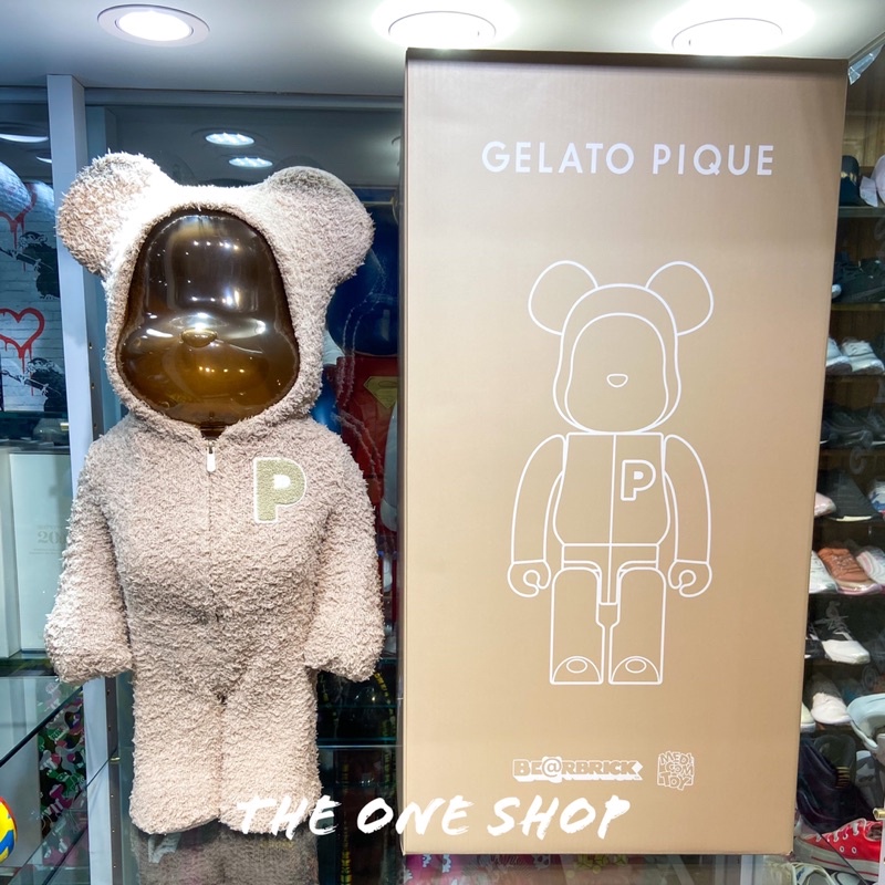 TheOneShop BE@RBRICK GELATO PIQUE 棕色 睡衣熊 庫柏力克熊 1000%