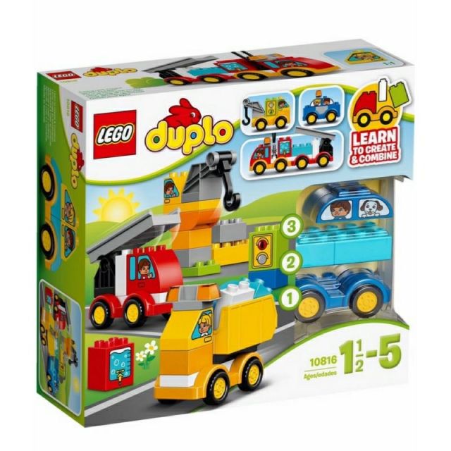 全新現貨 樂高得寶 LEGO DUPLO 10816 我的第一輛汽車與卡車