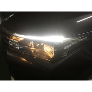 (柚子車舖) 豐田 2014~2016 ALTIS 燈眉型 日行燈 兩段式亮法 正廠車美仕套件 可到府安裝 11代