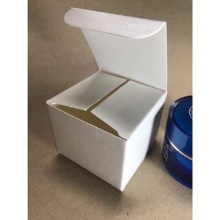 美術紙紙盒6.4x6.4x5.1cm◆霜瓶紙盒◆保養品紙盒◆素面紙盒瓶器包裝◆試用品瓶器包裝◆現貨供應