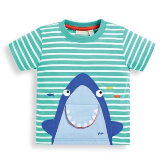 🇬🇧英國代購🇬🇧現貨 JoJo Maman Bebe鯊魚T-shirt 18-24m/86-92cm