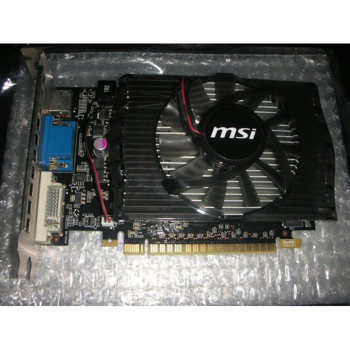 微星N630GT-MD4GD3 4GB 外觀跟新的差不多DDR3 128BIT PCI-E顯示卡