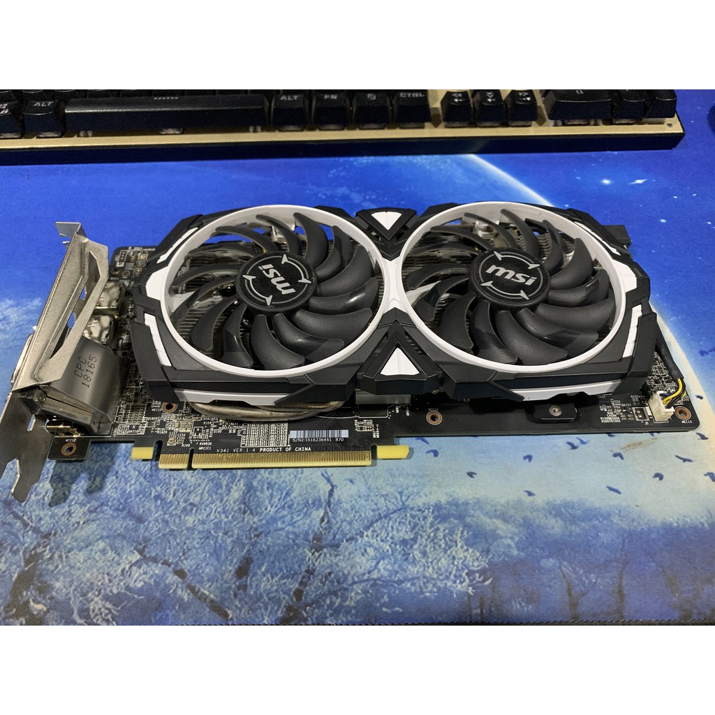 微星 MSI RX580 ARMOR OC 8G