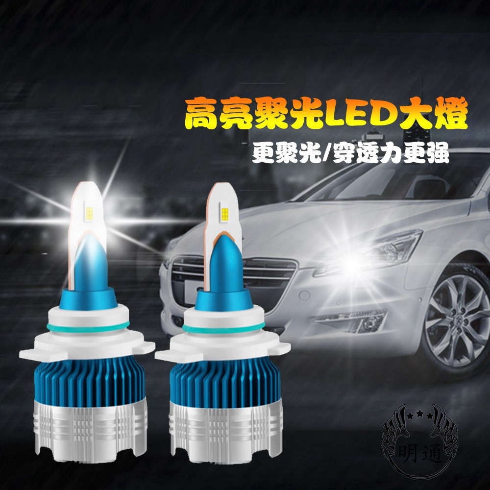 現貨 mini款 汽車 H4 led大燈 H7 led H1 H3 H11 9006 9005 H8 led霧燈