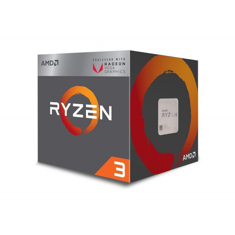 Amd Ryzen 3 2200G(高達 3.7Ghz)處理器,帶 RX Vega 8 GPU(進口盒)